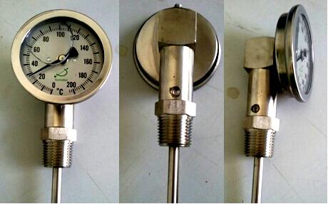 Theory and Outdoor Usage Oil Filled Type industrial Thermometer with Remote Transmission